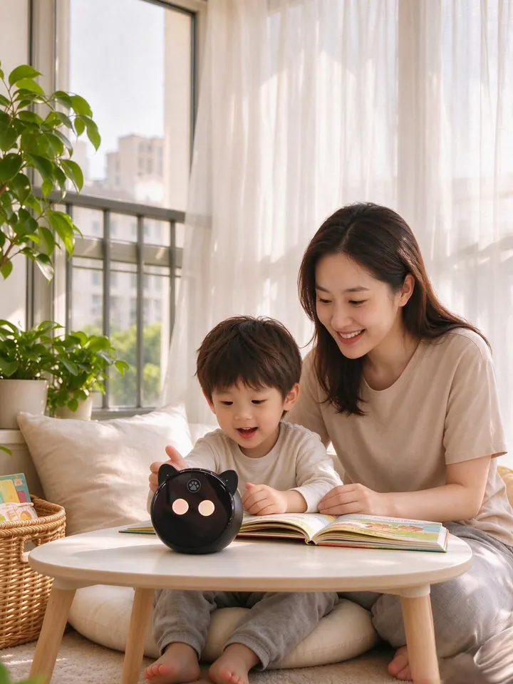 喵伴 - 猫耳儿童陪伴机器人，问答 / 讲故事 / 陪读